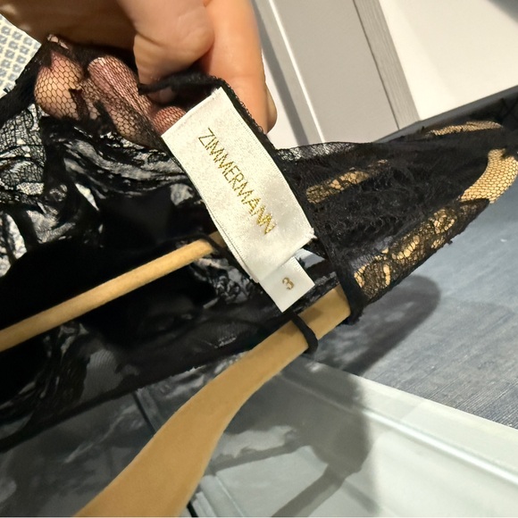 Zimmerman Black Lace Blouse - Picture 2 of 3